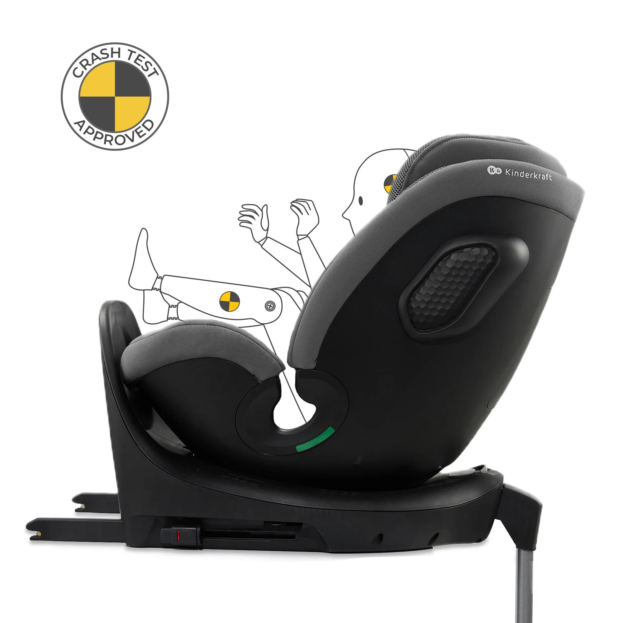 Độ an to&agrave;n cao hơn 5 lần nhờ vị tr&iacute; di chuyển hướng về ph&iacute;a sau